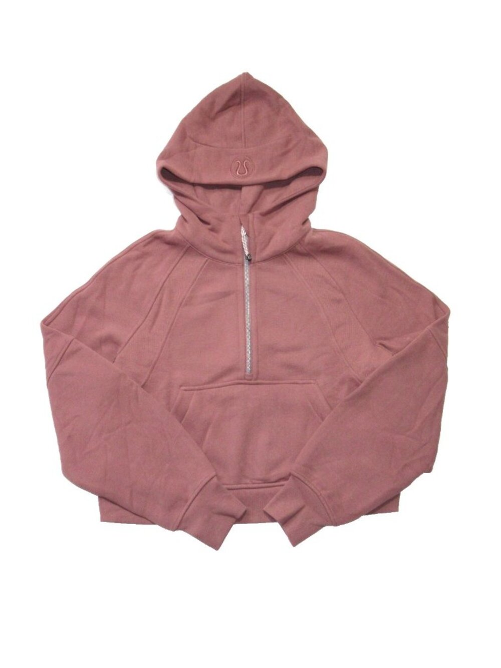 NWT Lululemon Scuba Oversized Half Zip Hoodie in Spiced Chai Sweatshirt XS/S